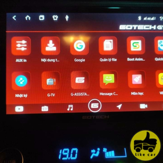 INNOVA 2019 NÂNG CẤP MÀN HÌNH DVD GOTECH GT6 